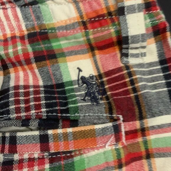 Men’s multicolored checkered shorts - Picture 8 of 9